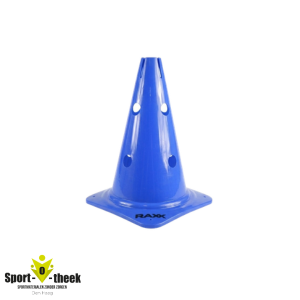 Afbakenkegels blauw met gat klein
