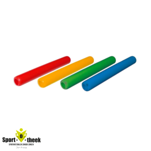 Estafettestokjes blauw 4 stuks